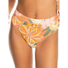 Roxy Womens Love The Shorey Rib High Rise Bikini Bottom