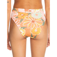 Roxy Womens Love The Shorey Rib High Rise Bikini Bottom