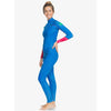 Roxy 3/2 Mm Pop Surf Front Zip Gbs Steamer - Princess Blue