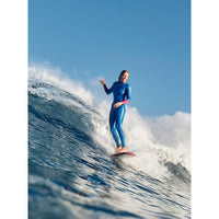 Roxy 3/2 Mm Pop Surf Front Zip Gbs Steamer - Princess Blue
