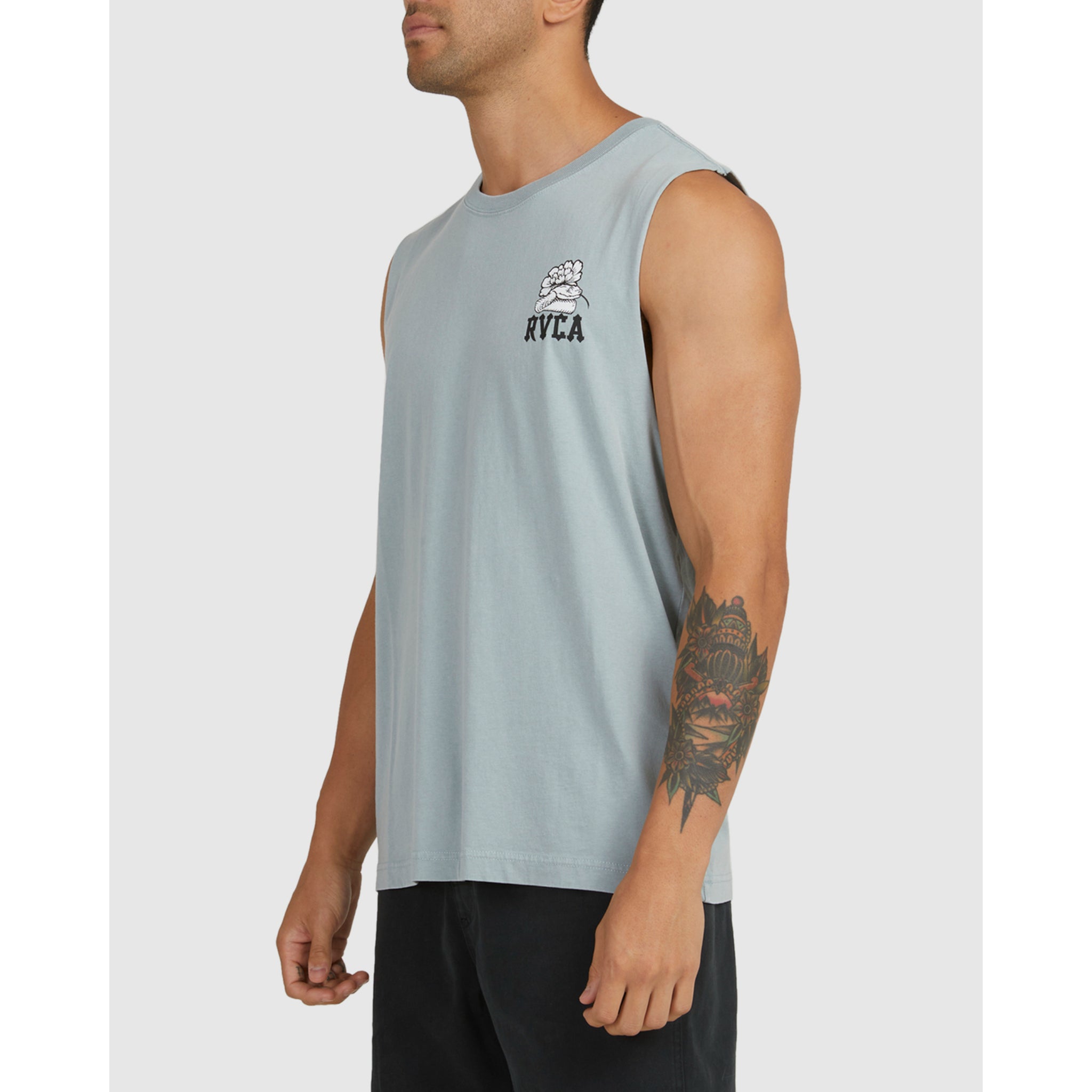 Rvca Mens Sneaky Snake Muscle