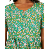 Rvca Petal Tiered Mini Dress