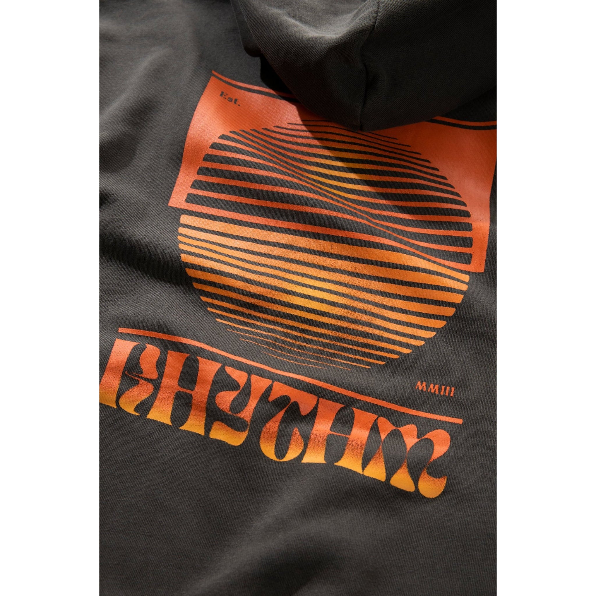 Rhythm Spectrum Vintage Fleece Hood - Vintage Black