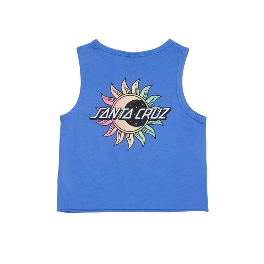 Santa Cruz Girls Crescent Dot Cropped Tank