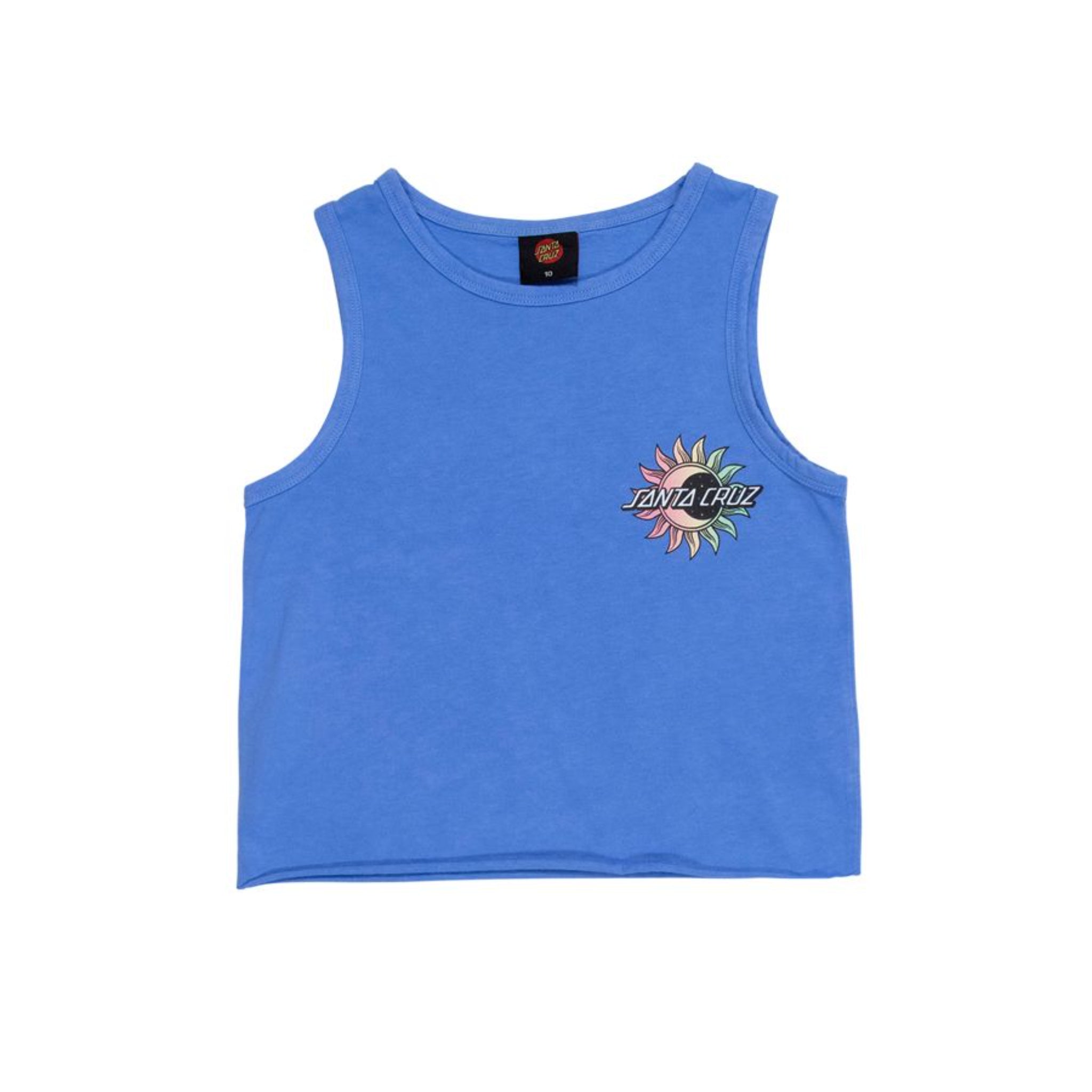 Santa Cruz Girls Crescent Dot Cropped Tank
