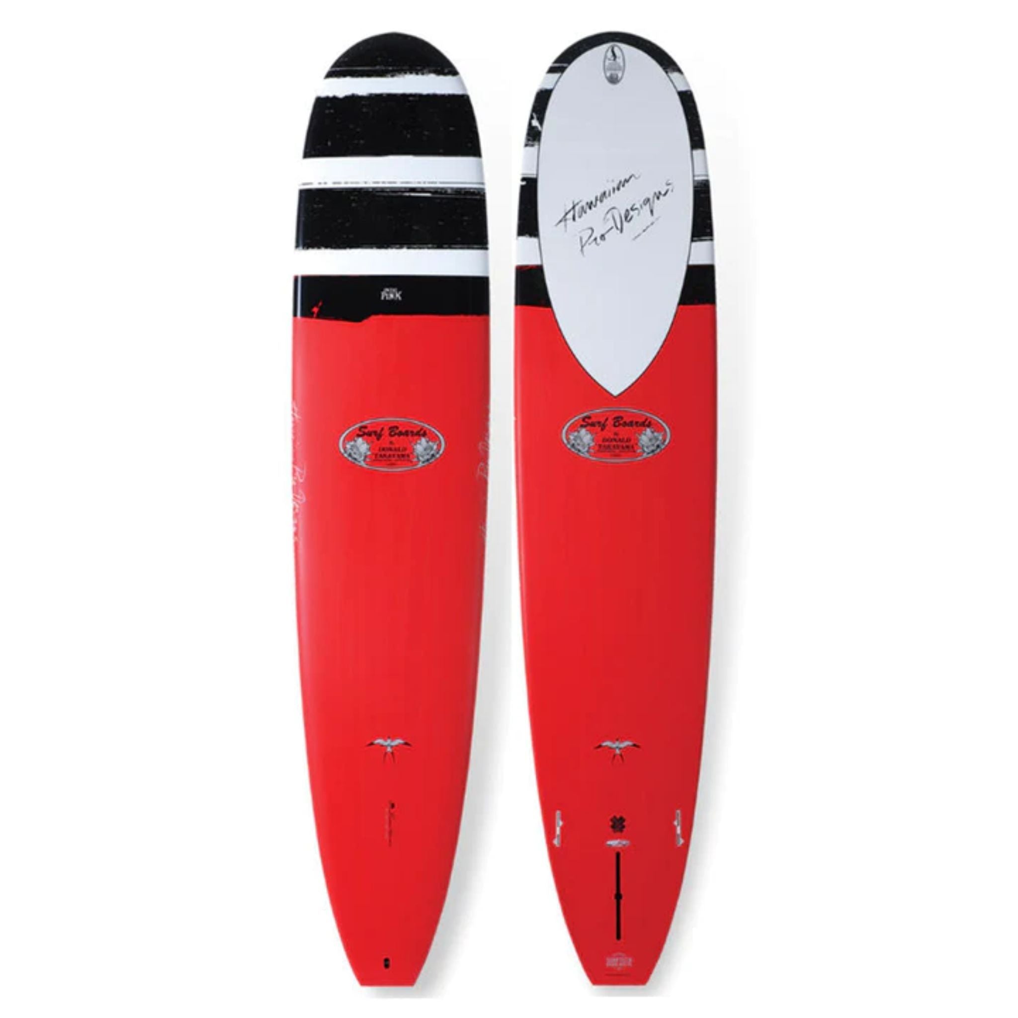 Donald Takayama In The Pink Tuflite Longboard - 9-0