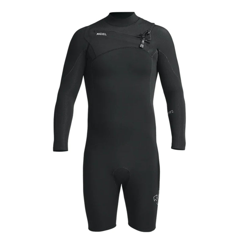 Xcel Comp X 2mm Long Sleeve Springsuit - Black