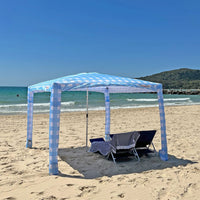 Cool Cabana 5 - Blue Gingham