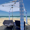 Cool Cabana 5 - Blue Gingham