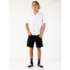 Rusty Cryptic Short Sleeve Ramie Shirt