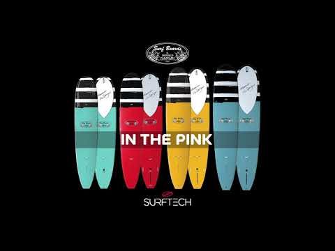 Donald Takayama In The Pink Tuflite Longboard - 9-0