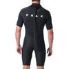 Peak Mens Energy Short Sleeve Back Zip Springsuit