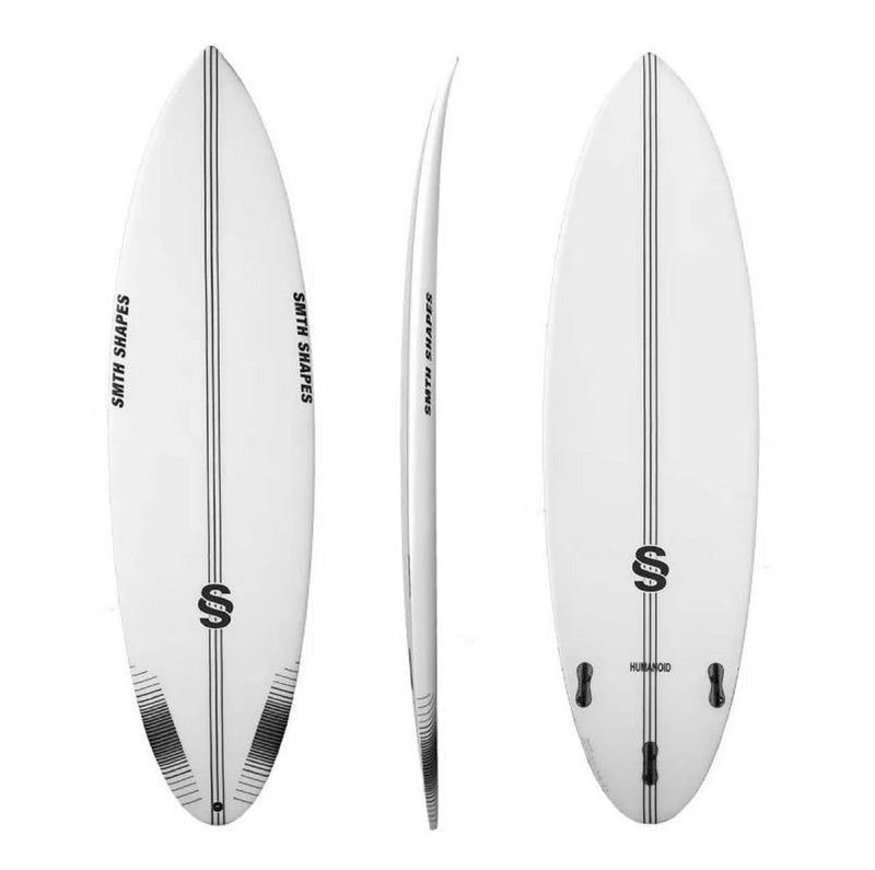 Smth Shapes Humanoid Surfboard - Fcs Fins