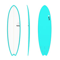 Torq Tet 6-3 Fish Surfboard - Miami Blue